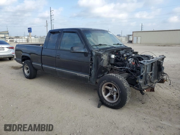 1996 GMC Sierra 1500 with VIN 2GTEC19W7T1539525, listed as a Copart auction lot 48338885 with 175,582 mi miles and Salvage Title. Bid and sale history available at DreamBid. Image 4.