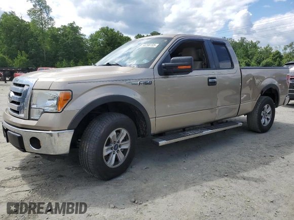 2011 Ford F-150 XL with VIN 1FTEX1CM2BFB69216, listed as a Copart auction lot 58258155 with 119,693 mi miles and Salvage title. Bid and sale history available at DreamBid. Image 1.