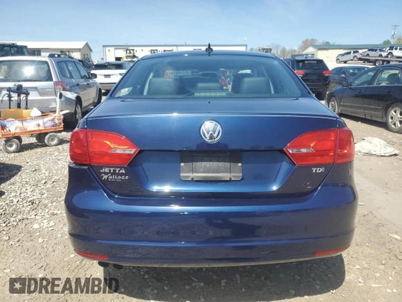 2013 Volkswagen Jetta TDI w/Premium с VIN 3VWLL7AJ1DM408026, выставлен на аукционе Copart как лот 51115825 с пробегом 98 586 миль миль и Списание • Salvage title. История ставок и продаж доступна на DreamBid. Изображение 6.
