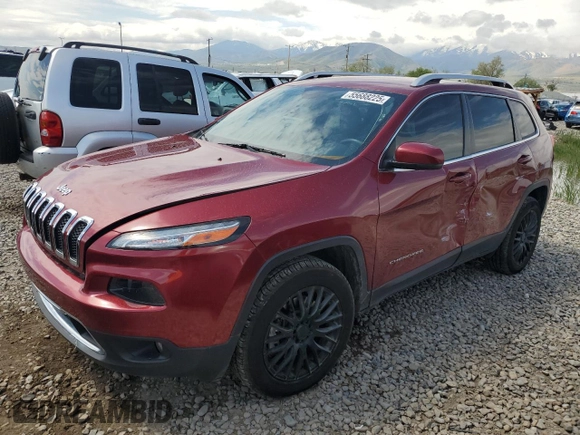 2017 Jeep Cherokee High Altitude with VIN 1C4PJMDS1HW504614, listed as a Copart auction lot 55688225 with 73,099 mi miles and Salvage title. Bid and sale history available at DreamBid. Image 1.