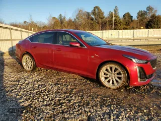 2022 Cadillac CT5 Luxury with VIN 1G6DW5RKXN0119556, listed as a Copart auction lot 77901354 with 30,860 mi miles and Clean Title. Bid and sale history available at carsss.com. Image 4.