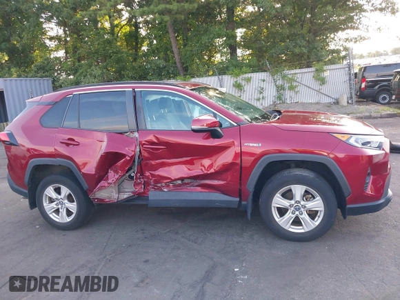 2019 Toyota RAV4 Hybrid XLE with VIN 2T3RWRFV8KW024302, listed as a IAAI auction lot 42777287 with 42,413 mi miles and . Bid and sale history available at DreamBid. Image 13.