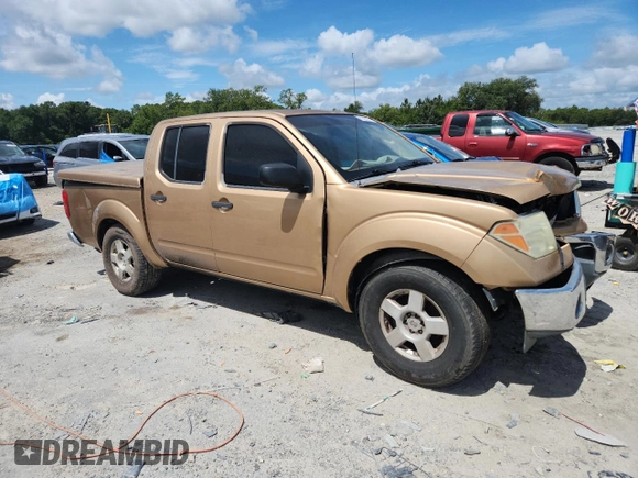 2005 Nissan Frontier LE with VIN 1N6AD07U85C437443, listed as a Copart auction lot 63323025 with 229,871 mi miles and Non repairable. Bid and sale history available at DreamBid. Image 4.