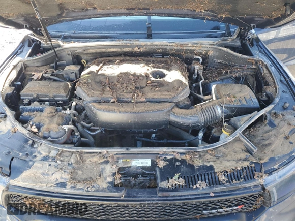 2019 Dodge Durango GT Plus with VIN 1C4RDJDG1KC718280, listed as a Copart auction lot 47232675 with Not Provided miles and Salvage Title. Bid and sale history available at DreamBid. Image 12.