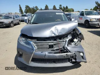 2014 Lexus RX 450h with VIN JTJBC1BA0E2455824, listed as a Copart auction lot 53266595 with 139,833 mi miles and Salvage title. Bid and sale history available at DreamBid. Image 5.