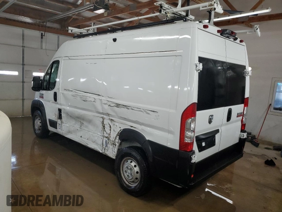 2021 Ram ProMaster Cargo with VIN 3C6LRVBG9ME520874, listed as a Copart auction lot 73158774 with 52,200 mi miles and Salvage Title. Bid and sale history available at carsss.com. Image 2.