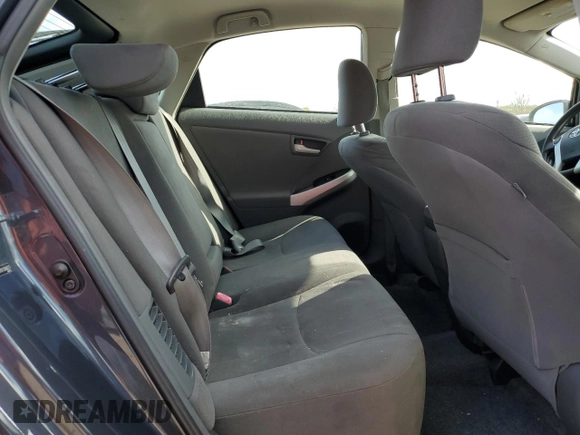 2011 Toyota Prius I z VIN JTDKN3DU7B1336072, wystawiony jako Copart lot #52896805 z przebiegiem 98 821 mil mil oraz Szkoda całkowita • Salvage title. Historia ofert i sprzedaży dostępna na DreamBid. Obrazek 10.