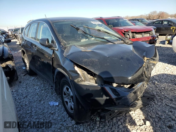 2013 Honda CR-V LX with VIN 2HKRM4H3XDH633681, listed as a Copart auction lot 82628544 with Not Provided miles and Salvage Title. Bid and sale history available at DreamBid. Image 4.