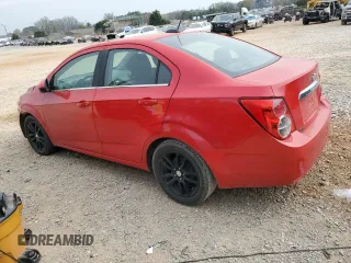 2015 Chevrolet Sonic LT with VIN 1G1JC5SB7F4148860, listed as a Copart auction lot 50632085 with 125,475 mi miles and Salvage Title. Bid and sale history available at DreamBid. Image 2.