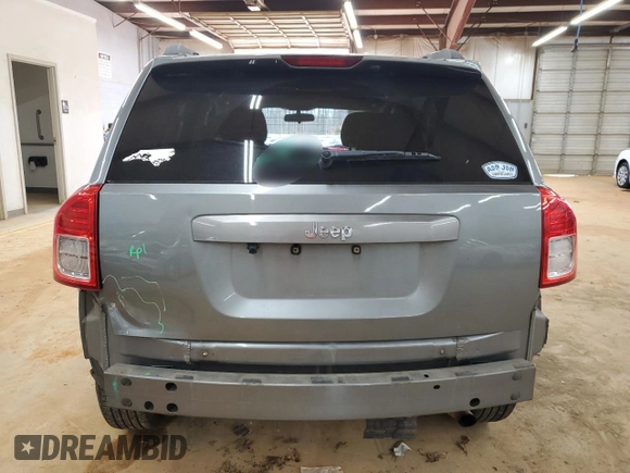 2012 Jeep Compass Sport with VIN 1C4NJCBB2CD505361, listed as a Copart auction lot 48041505 with 167,464 mi miles and Salvage Title. Bid and sale history available at carsss.com. Image 6.