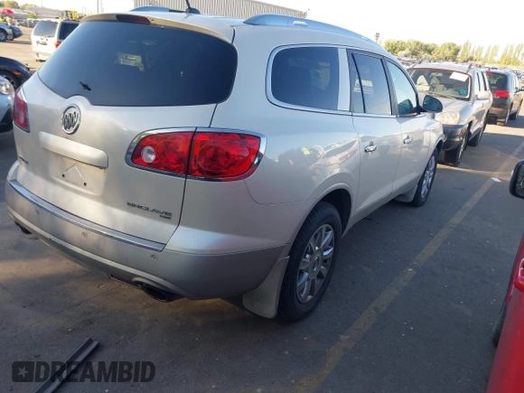 2012 Buick Enclave Leather with VIN 5GAKVCED2CJ106389, listed as a IAAI auction lot 42181134 with 169,917 mi miles and . Bid and sale history available at carsss.com. Image 4.