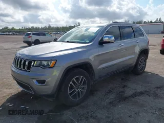 2020 Jeep Grand Cherokee Limited with VIN 1C4RJEBG1LC245405, listed as a IAAI auction lot 41489446 with 33,052 mi miles. Bid and sale history available at carsss.com. Image 17.