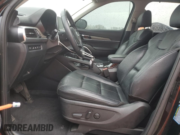 2020 Kia Telluride EX with VIN 5XYP34HCXLG071703, listed as a Copart auction lot 51601905 with 76,529 mi miles and Salvage Title. Bid and sale history available at DreamBid. Image 7.