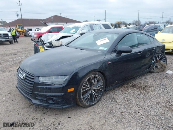 2018 Audi A7 Prestige with VIN WAU23AFC8JN045955, listed as a IAAI auction lot 41285086 with 66,752 mi miles. Bid and sale history available at carsss.com. Image 18.