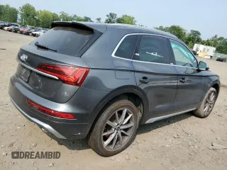 2023 Audi SQ5 Premium Plus with VIN WA1B4AFYXP2083588, listed as a Copart auction lot 63688874 with 16,405 mi miles and Salvage Title. Bid and sale history available at carsss.com. Image 3.