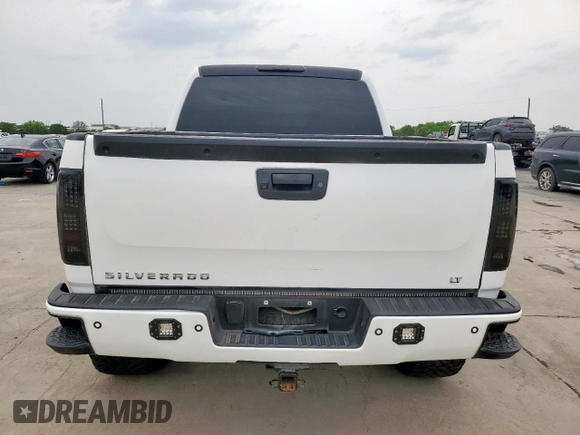 2013 Chevrolet Silverado 1500 LT with VIN 3GCPCSE07DG307564, listed as a Copart auction lot 53810695 with Not Provided miles and Salvage Title. Bid and sale history available at DreamBid. Image 6.
