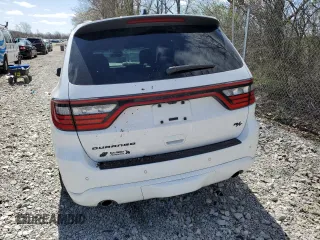 2024 Dodge Durango R/T Premium с VIN 1C4SDJCT0RC144698, выставлен на аукционе Copart как лот 52280865 с пробегом 11 249 миль миль и Списание • Salvage title. История ставок и продаж доступна на DreamBid. Изображение 6.