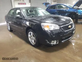 2007 Chevrolet Malibu LTZ with VIN 1G1ZU57N27F170807, listed as a Copart auction lot 46844525 with 119,970 mi miles and Salvage Title. Bid and sale history available at carsss.com. Image 4.