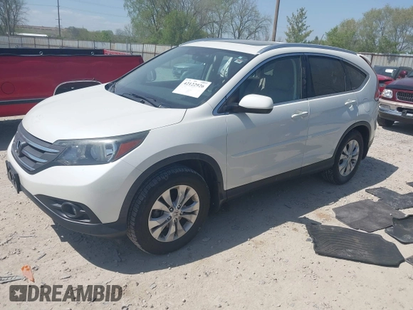 2012 Honda CR-V EX-L with VIN 5J6RM4H74CL043659, listed as a IAAI auction lot 42122926 with 135,594 mi miles and . Bid and sale history available at DreamBid. Image 2.