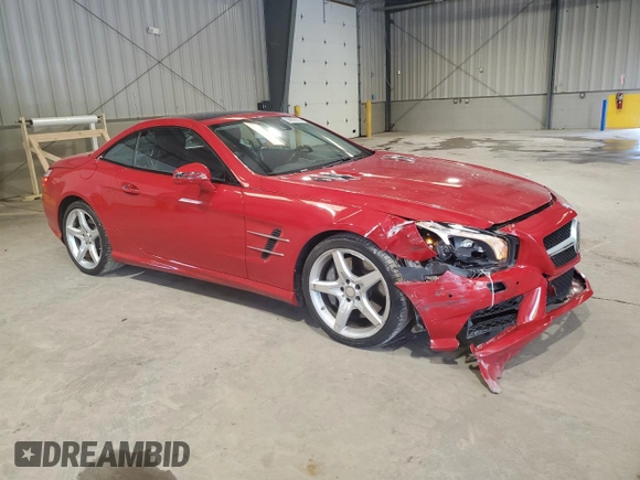 2013 Mercedes-Benz SL 550 z VIN WDDJK7DAXDF012448, wystawiony jako Copart lot #56893805 z przebiegiem 9 133 mil mil oraz Szkoda całkowita • Salvage title. Historia ofert i sprzedaży dostępna na DreamBid. Obrazek 4.