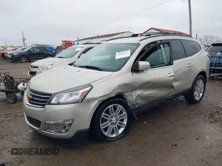 2015 Chevrolet Traverse LT with VIN 1GNKRGKDXFJ241842, listed as a IAAI auction lot 41009812 with 149,158 mi miles. Bid and sale history available at carsss.com. Image 17.