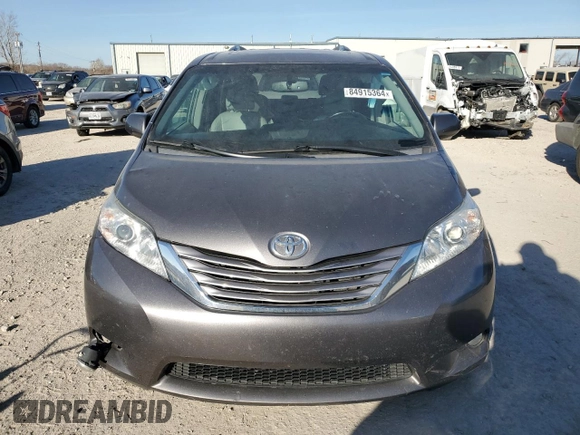 2017 Toyota Sienna XLE Auto Access Seat with VIN 5TDYZ3DC7HS872604, listed as a Copart auction lot 84915364 with 162,500 mi miles and Salvage Title. Bid and sale history available at DreamBid. Image 5.