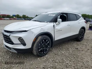 2024 Chevrolet Blazer LT with VIN 3GNKBJRS6RS199677, listed as a Copart auction lot 58619585 with 19,199 mi miles and Salvage title. Bid and sale history available at DreamBid. Image 1.
