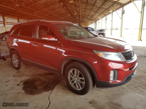 2014 Kia Sorento LX with VIN 5XYKT3A62EG506998, listed as a Copart auction lot 50616675 with 143,475 mi miles and Salvage Title. Bid and sale history available at carsss.com. Image 4.