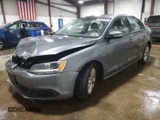 2012 Volkswagen Jetta SE with VIN 3VWDP7AJ4CM368242, listed as a Copart auction lot 60839345 with 236,216 mi miles and Salvage title. Bid and sale history available at DreamBid. Image 1.