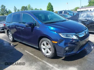 2019 Honda Odyssey EX-L with VIN 5FNRL6H78KB096922, listed as a IAAI auction lot 42008685 with 116,723 mi miles and . Bid and sale history available at DreamBid. Image 13.