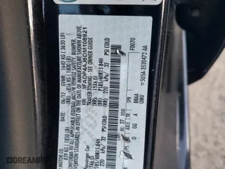 2013 Ford Fiesta S with VIN 3FADP4AJ6DM108921, listed as a Copart auction lot 44436485 with 122,458 mi miles and Salvage Title. Bid and sale history available at carsss.com. Image 12.