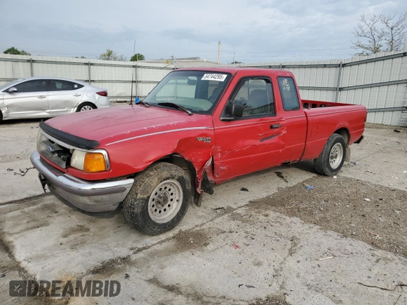 1996 Ford Ranger XL with VIN 1FTCR14U6TPA93172, listed as a Copart auction lot 54744295 with 151,148 mi miles and Salvage title. Bid and sale history available at DreamBid. Image 1.