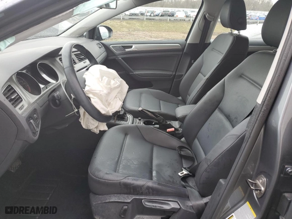 2015 Volkswagen Golf TSI S with VIN 3VW217AU2FM011505, listed as a Copart auction lot 45637273 with 35,884 mi miles. Bid and sale history available at carsss.com. Image 7.