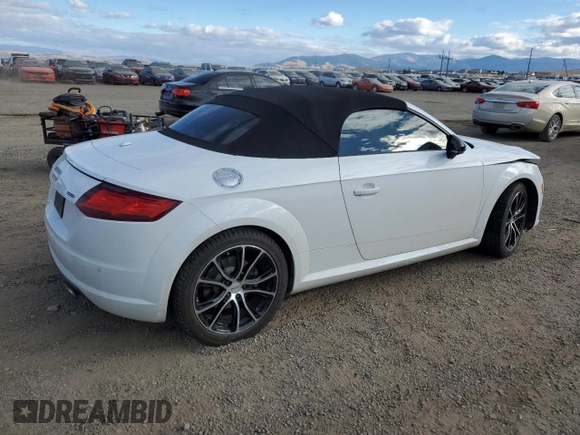 2017 Audi TT Roadster z VIN TRUT5CFV5H1012174, wystawiony jako Copart lot #77500194 z przebiegiem 25 132 mil mil oraz Szkoda całkowita • Salvage title. Historia ofert i sprzedaży dostępna na DreamBid. Obrazek 3.