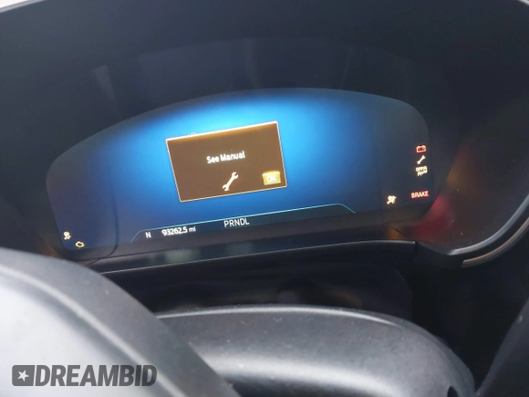 2020 Ford Escape SE Sport Hybrid with VIN 1FMCU9BZ9LUC24975, listed as a IAAI auction lot 41445033 with 93,262 mi miles and . Bid and sale history available at DreamBid. Image 7.