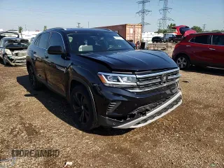 2021 Volkswagen Atlas SEL with VIN 1V2BE2CA2MC227512, listed as a Copart auction lot 71352354 with 34,240 mi miles and Non repairable. Bid and sale history available at DreamBid. Image 10.