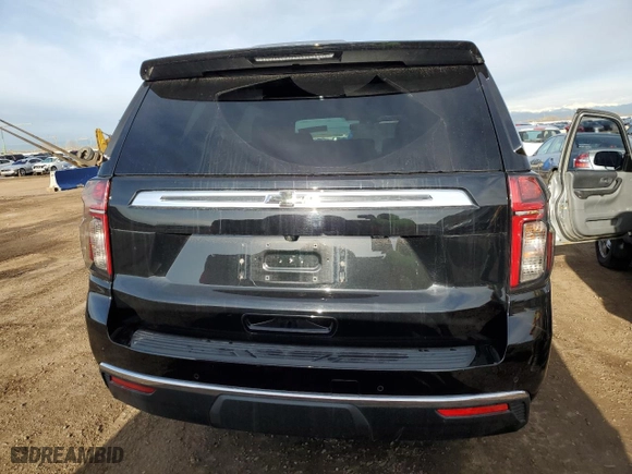 2023 Chevrolet Tahoe Commercial with VIN 1GNSKLED7PR268508, listed as a Copart auction lot 50734945 with 7,353 mi miles and Clean Title. Bid and sale history available at carsss.com. Image 6.