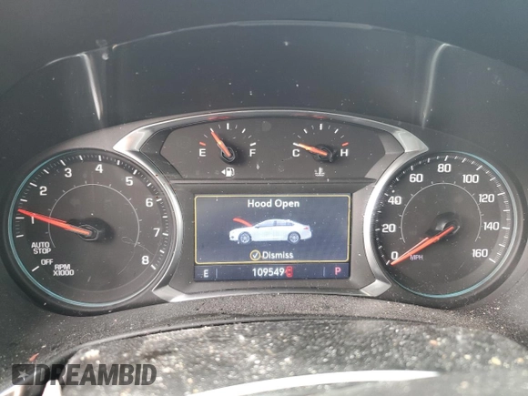2021 Chevrolet Equinox Premier z VIN 2GNAXNEV2M6139438, wystawiony jako Copart lot #51106015 z przebiegiem 109 549 mil mil oraz Szkoda całkowita • Salvage title. Historia ofert i sprzedaży dostępna na DreamBid. Obrazek 9.