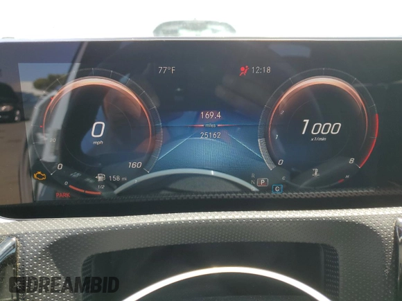 2020 Mercedes-Benz A 220 z VIN W1K3G4EB6LW042772, wystawiony jako Copart lot #58492875 z przebiegiem 25 162 mil mil oraz Tytuł czysty. Historia ofert i sprzedaży dostępna na DreamBid. Obrazek 9.