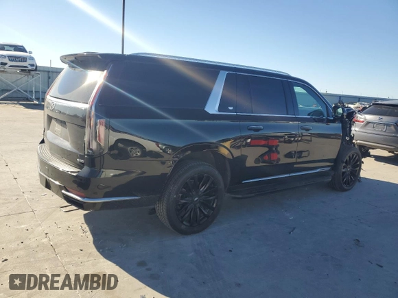2021 Cadillac Escalade ESV Premium Luxury z VIN 1GYS4KKL6MR181469, wystawiony jako Copart lot #42195695 z przebiegiem 93 844 mil mil oraz Szkoda całkowita • Salvage title. Historia ofert i sprzedaży dostępna na DreamBid. Obrazek 3.