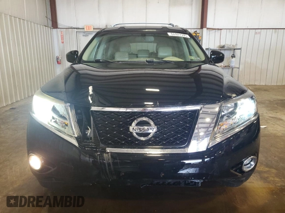 2013 Nissan Pathfinder Platinum with VIN 5N1AR2MM5DC637162, listed as a Copart auction lot 62427595 with 167,130 mi miles and Salvage title. Bid and sale history available at DreamBid. Image 5.