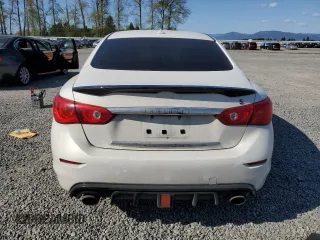 2014 Infiniti Q50 Premium with VIN JN1BV7AR4EM701742, listed as a Copart auction lot 53336985 with Not provided miles and Salvage title. Bid and sale history available at DreamBid. Image 6.