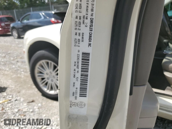 2010 Chrysler 300 Touring with VIN 2C3CA5CV3AH184687, listed as a Copart auction lot 68006024 with 122,272 mi miles and Salvage Title. Bid and sale history available at DreamBid. Image 12.