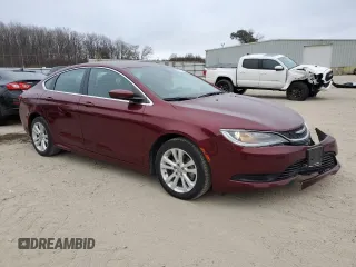 2016 Chrysler 200 LX with VIN 1C3CCCFB5GN182424, listed as a Copart auction lot 48893475 with 69,302 mi miles and Salvage Title. Bid and sale history available at carsss.com. Image 4.
