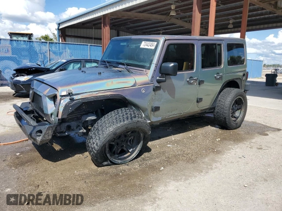 2018 Jeep Wrangler JK Unlimited Sport S with VIN 1C4BJWDG7JL814226, listed as a Copart auction lot 72442484 with 49,658 mi miles and Salvage Title. Bid and sale history available at carsss.com. Image 1.