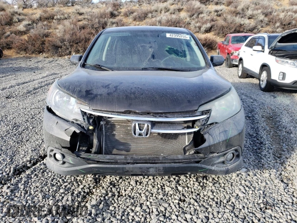 2014 Honda CR-V EX with VIN 2HKRM4H57EH686907, listed as a Copart auction lot 42395255 with 153,585 mi miles and Salvage Title. Bid and sale history available at carsss.com. Image 5.