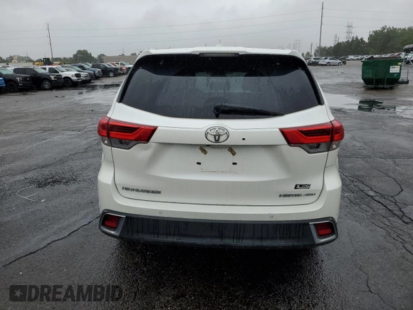 2019 Toyota Highlander Limited with VIN 5TDDZRFH8KS937154, listed as a Copart auction lot 59548845 with 51,590 mi miles and Salvage title. Bid and sale history available at DreamBid. Image 6.