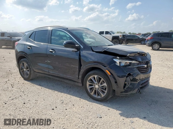 2020 Buick Encore GX Select with VIN KL4MMDSL6LB131635, listed as a Copart auction lot 59804535 with 74,959 mi miles and Salvage title. Bid and sale history available at DreamBid. Image 4.