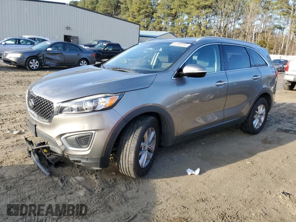 2016 Kia Sorento LX with VIN 5XYPG4A35GG063285, listed as a Copart auction lot 42939195 with 95,798 mi miles and Salvage Title. Bid and sale history available at DreamBid. Image 1.