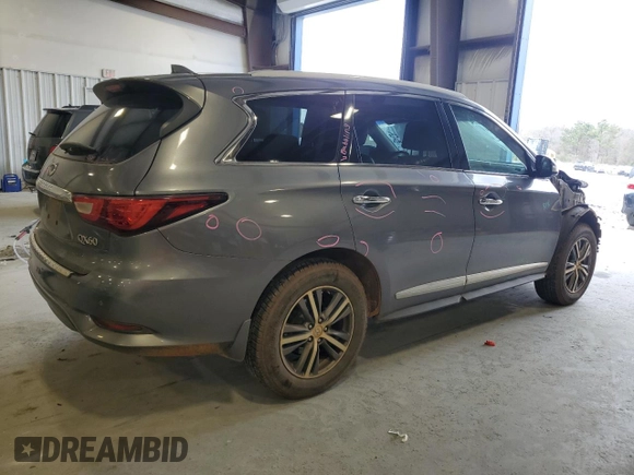 2016 Infiniti QX60 with VIN 5N1AL0MN9GC522194, listed as a Copart auction lot 47462445 with 145,541 mi miles and Salvage Title. Bid and sale history available at DreamBid. Image 3.